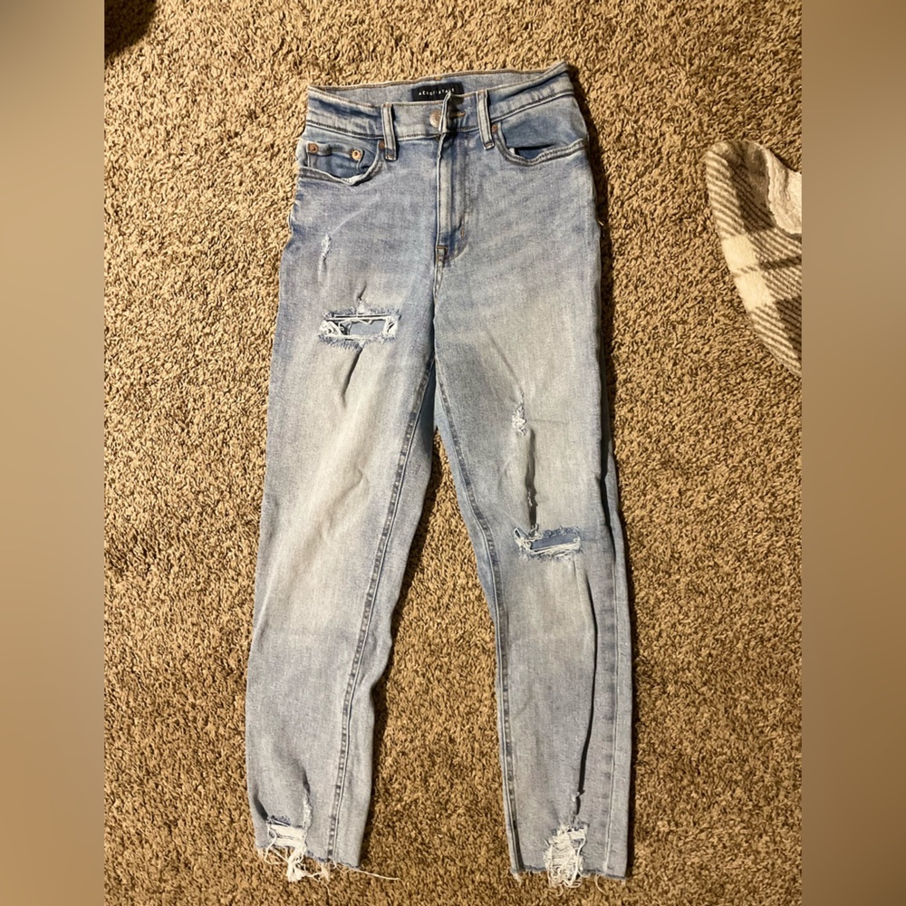 Aeropostale moms jeans